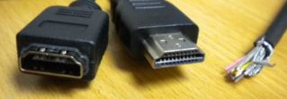 Custom Cable HDMI Cable Female Male Connectors